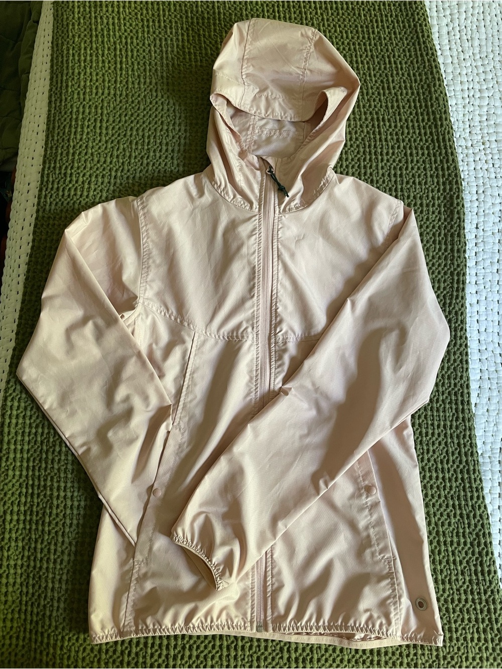 Herschel Supply - Light Pink Hooded Windbreaker - Women
